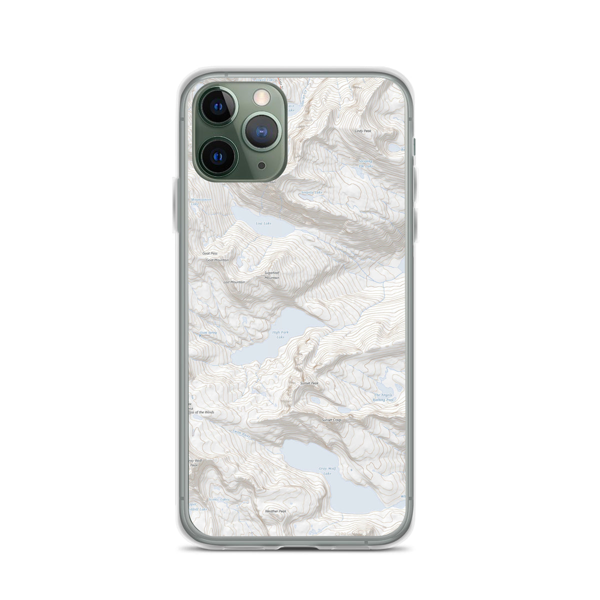 Gray Wolf iPhone Case