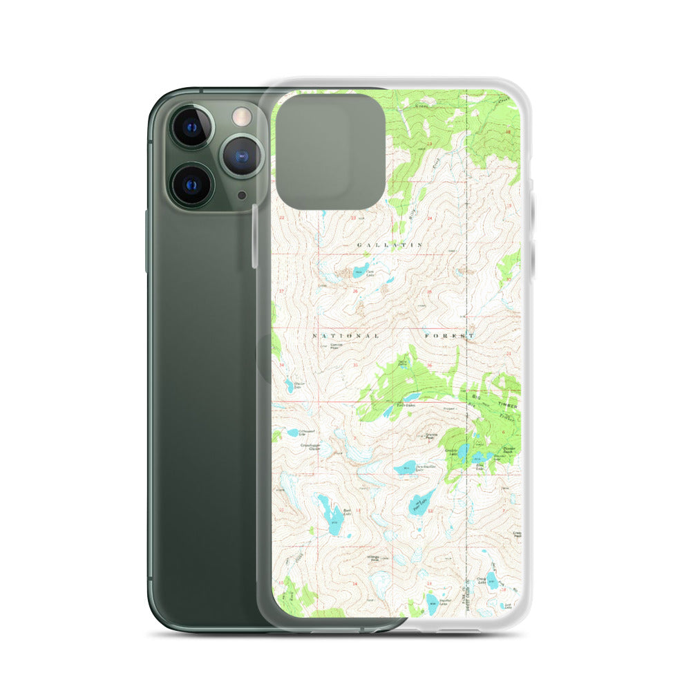 Crazy Mountains iPhone Case