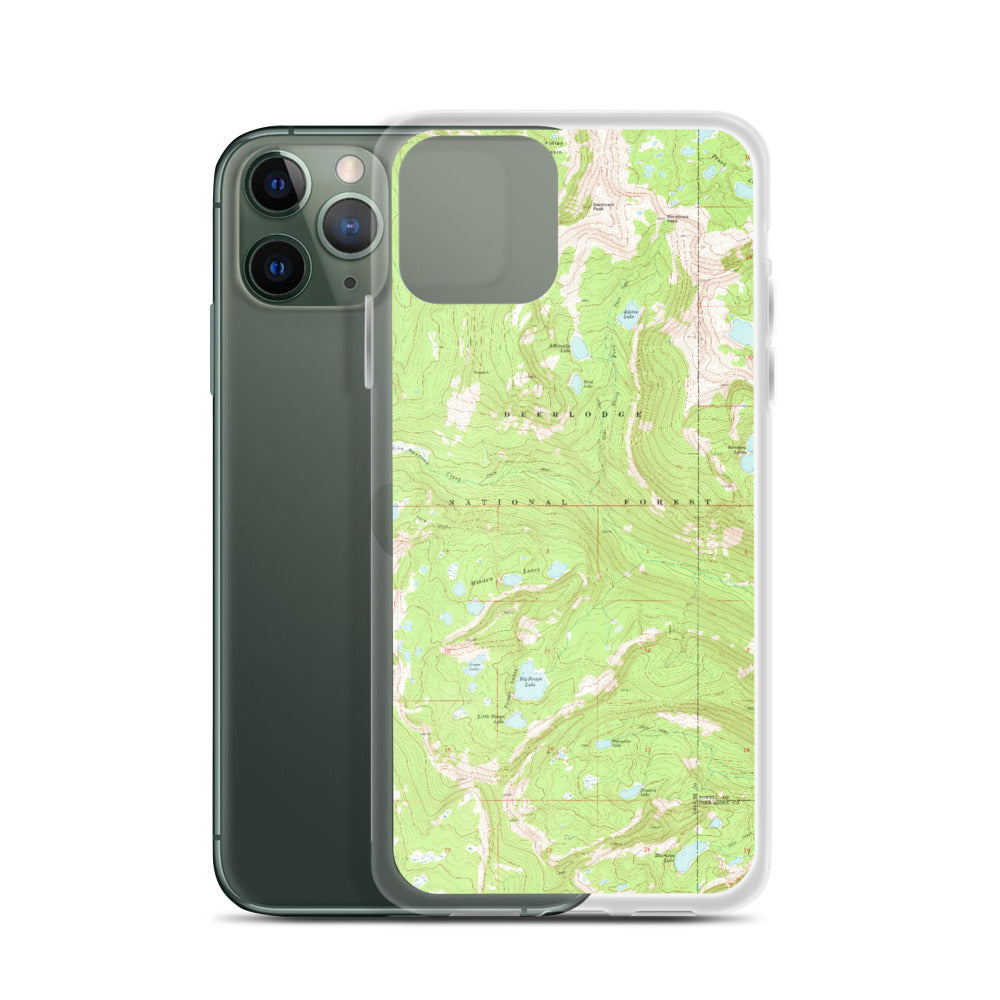 Deer Lodge Range iPhone Case