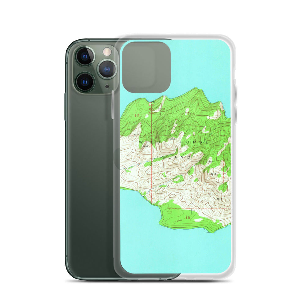 Wildhorse Island Portrait iPhone Case