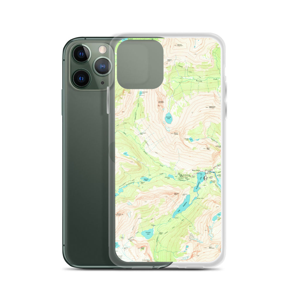 Many Glacier iPhone Case