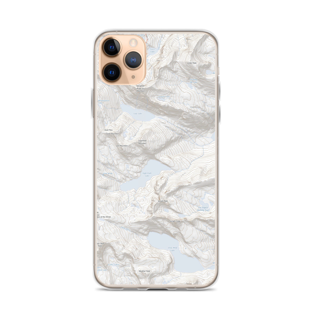 Gray Wolf iPhone Case