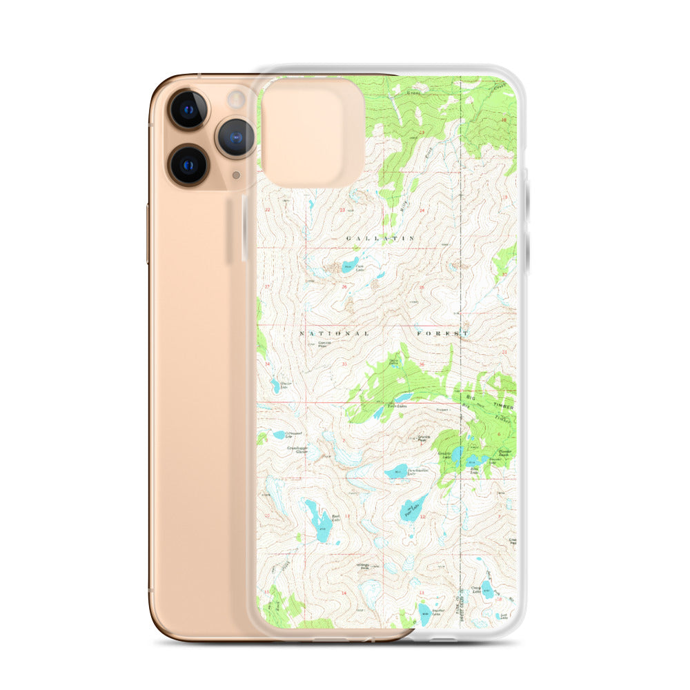 Crazy Mountains iPhone Case