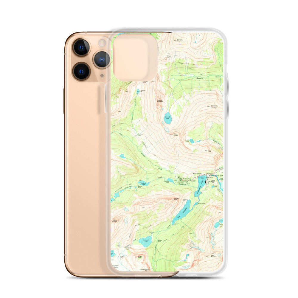Many Glacier iPhone Case