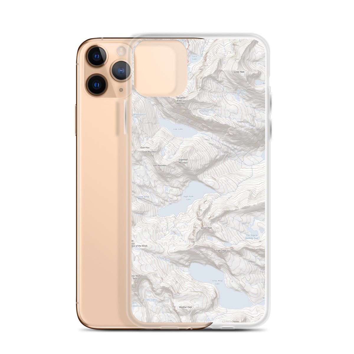 Gray Wolf iPhone Case