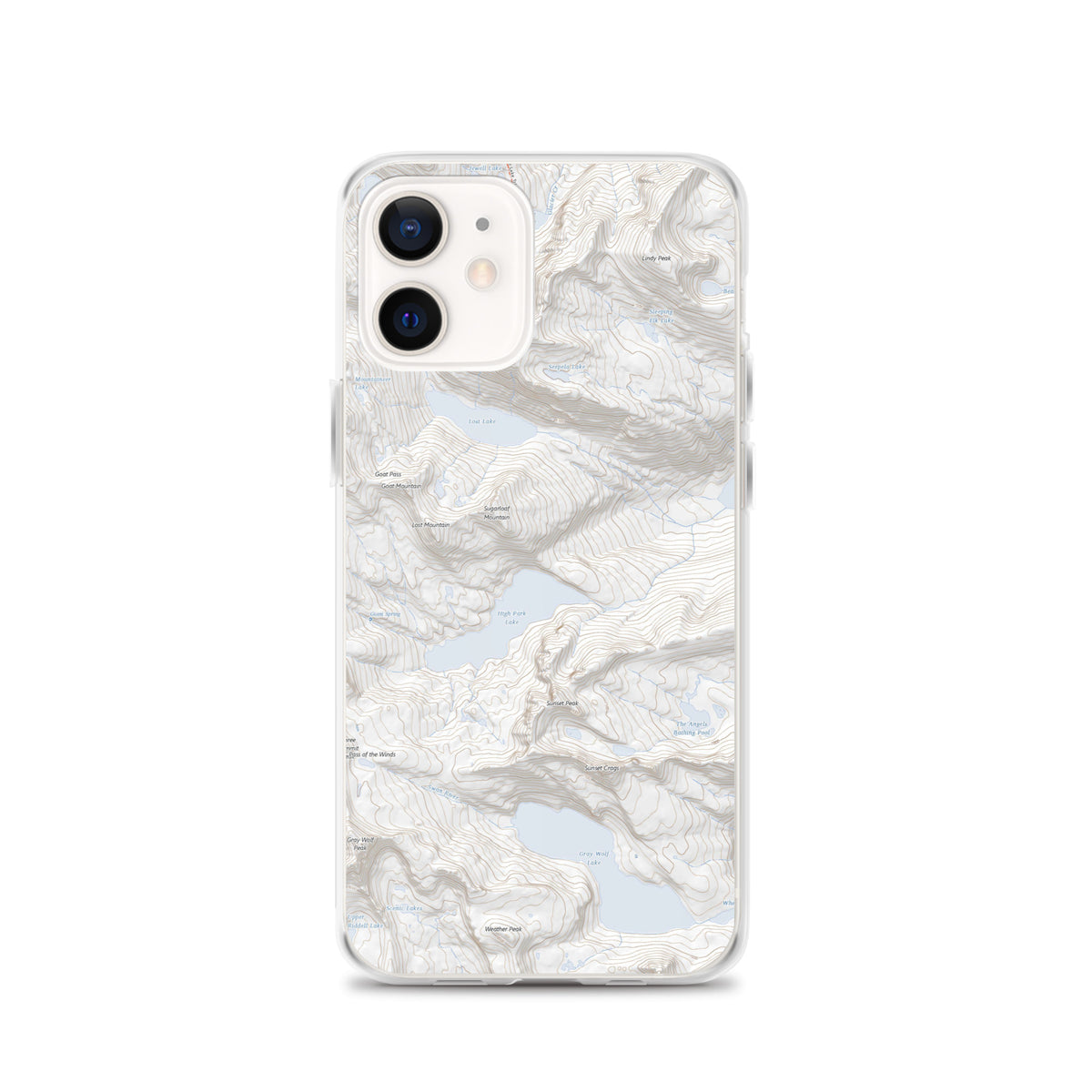 Gray Wolf iPhone Case