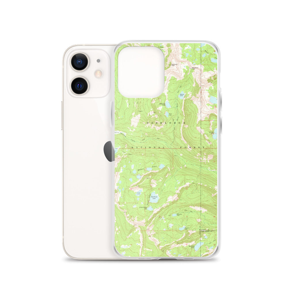 Deer Lodge Range iPhone Case