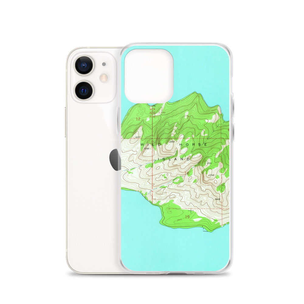 Wildhorse Island Portrait iPhone Case