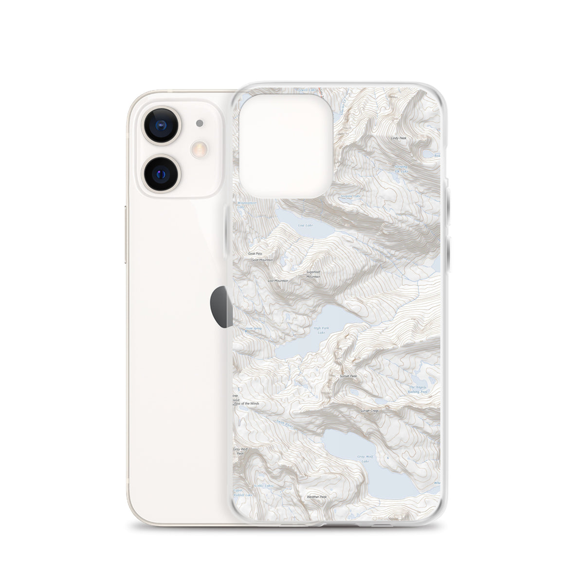 Gray Wolf iPhone Case