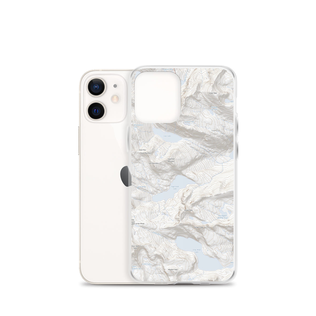 Gray Wolf iPhone Case