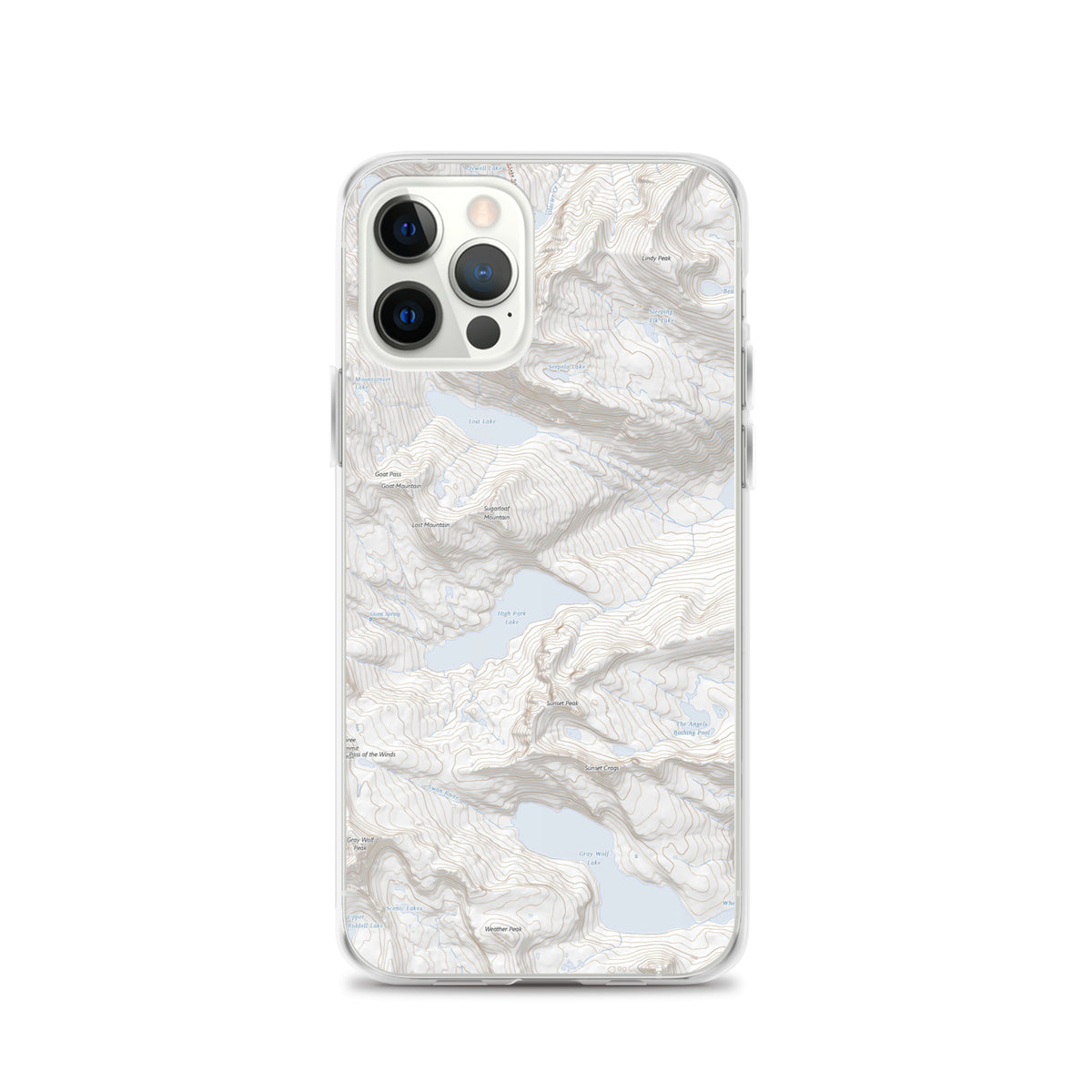 Gray Wolf iPhone Case