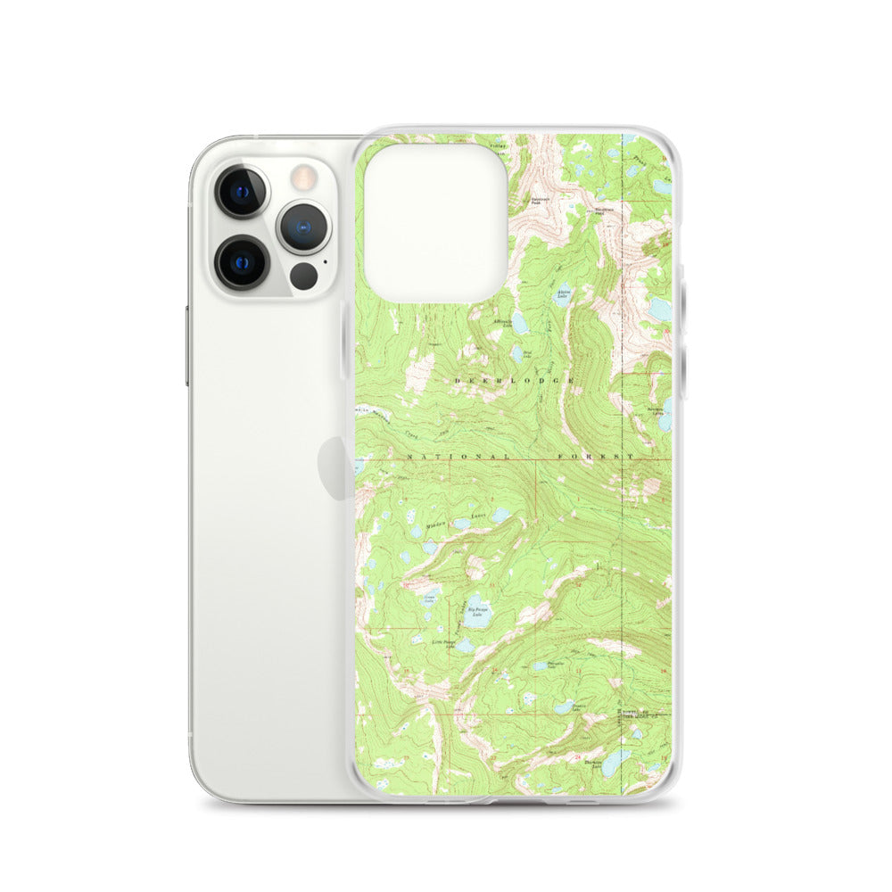 Deer Lodge Range iPhone Case