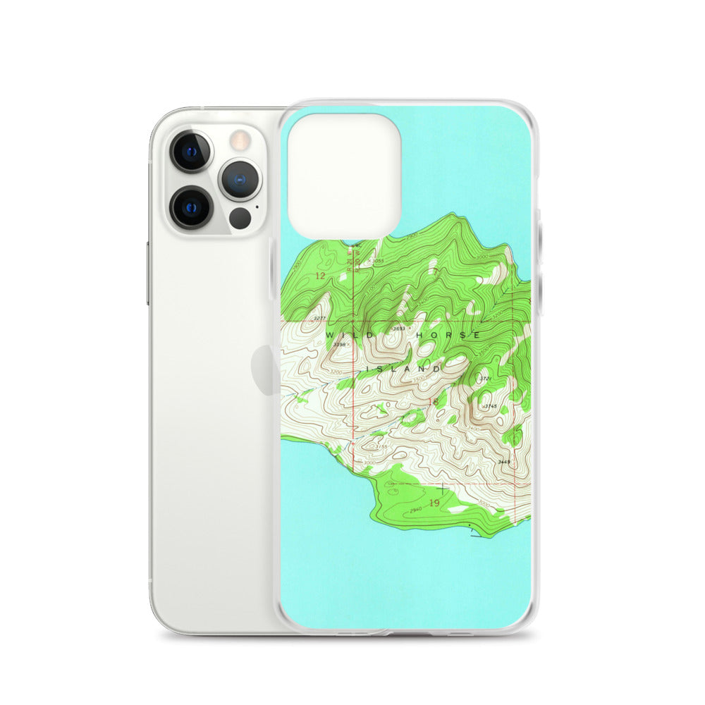 Wildhorse Island Portrait iPhone Case
