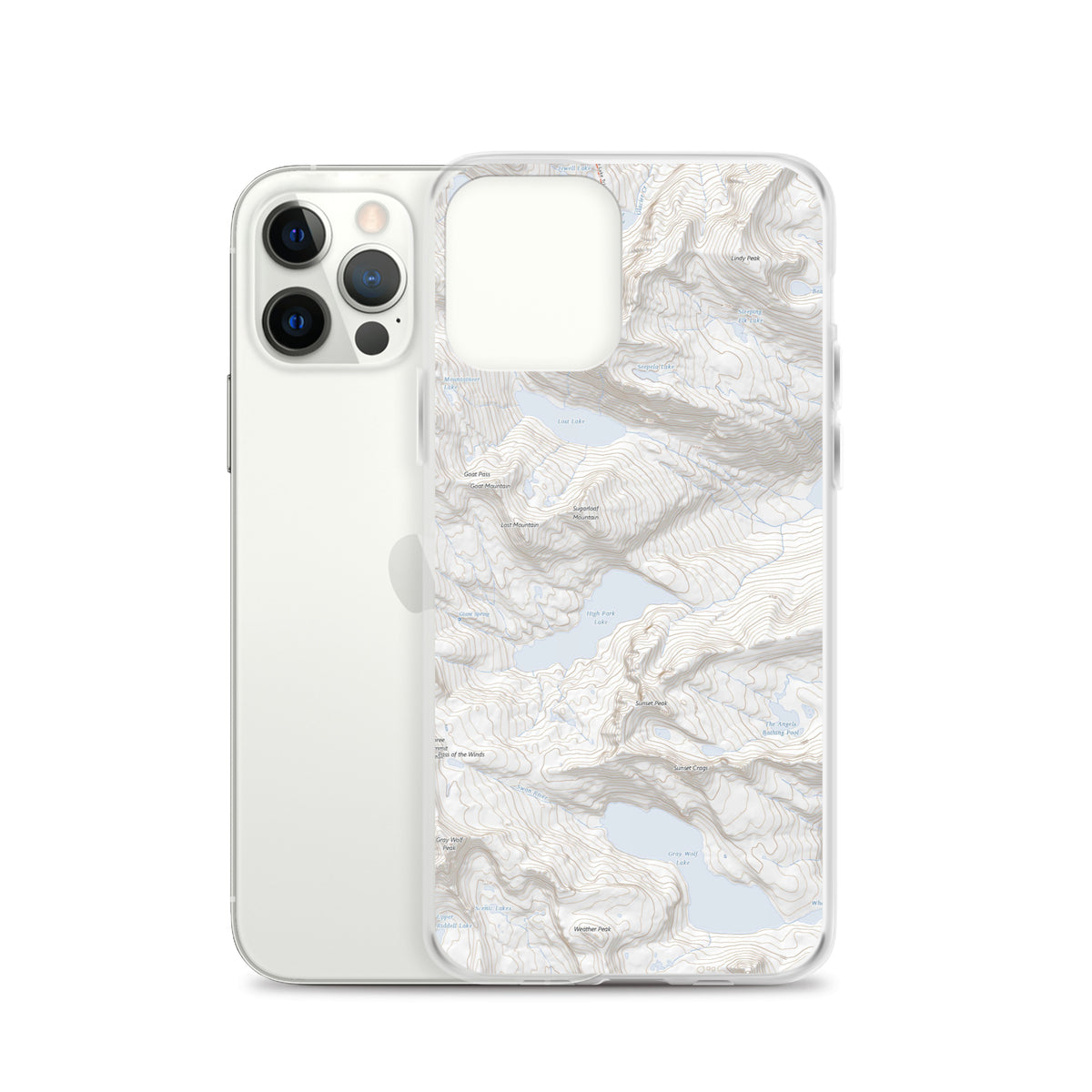 Gray Wolf iPhone Case