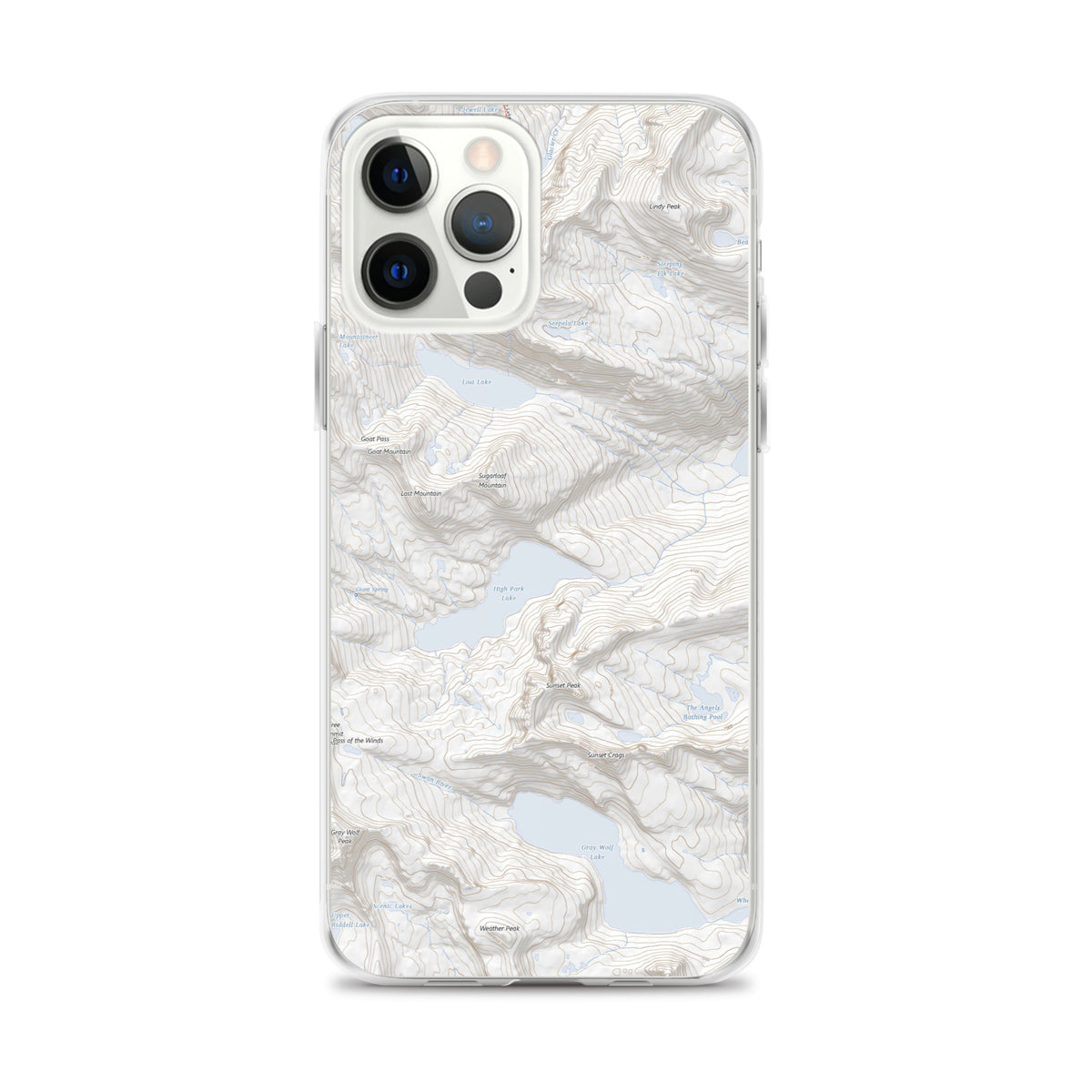 Gray Wolf iPhone Case