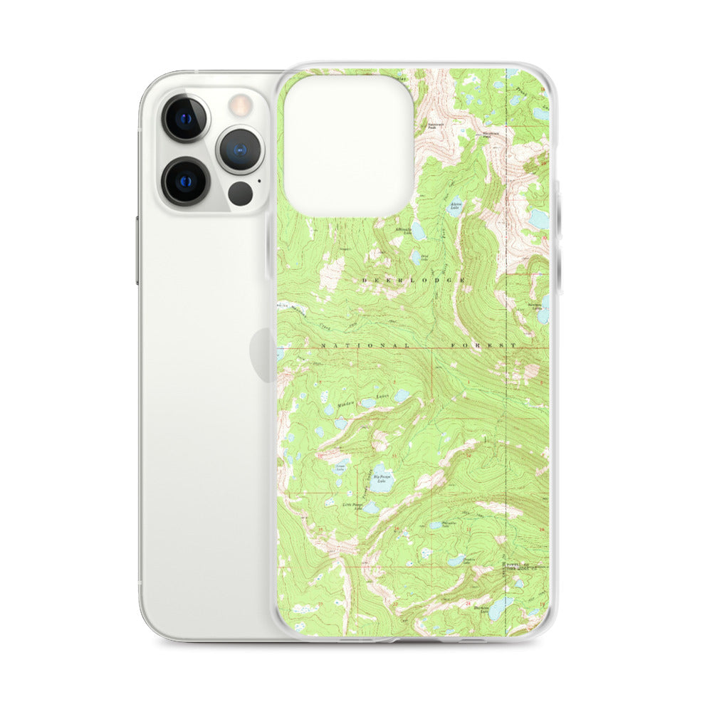 Deer Lodge Range iPhone Case