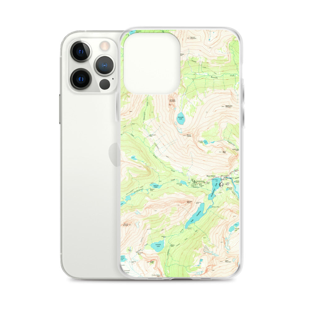 Many Glacier iPhone Case