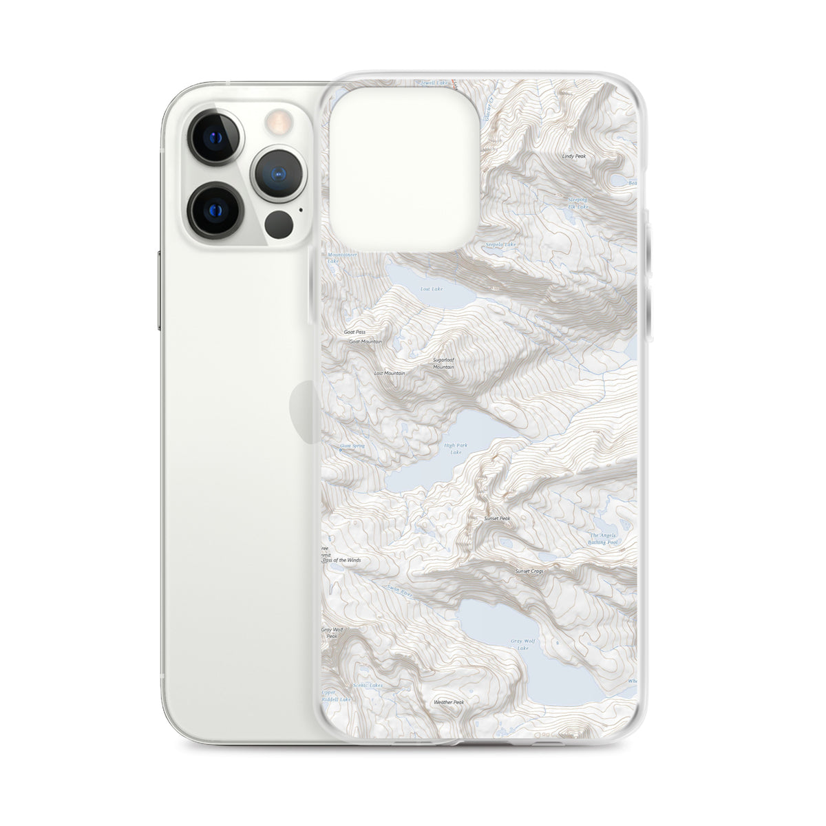 Gray Wolf iPhone Case