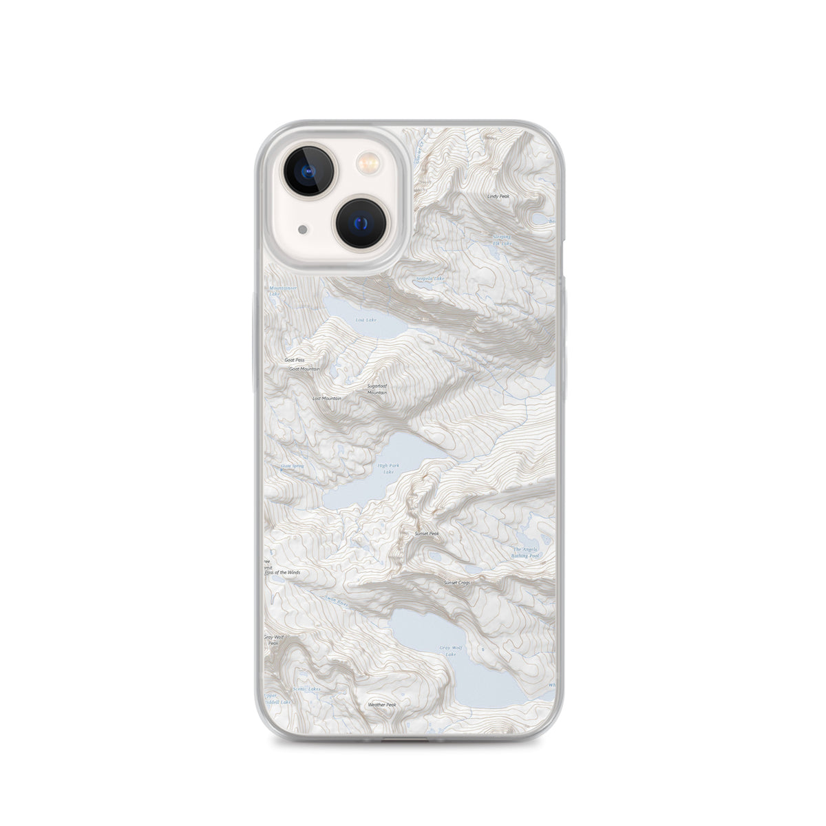 Gray Wolf iPhone Case