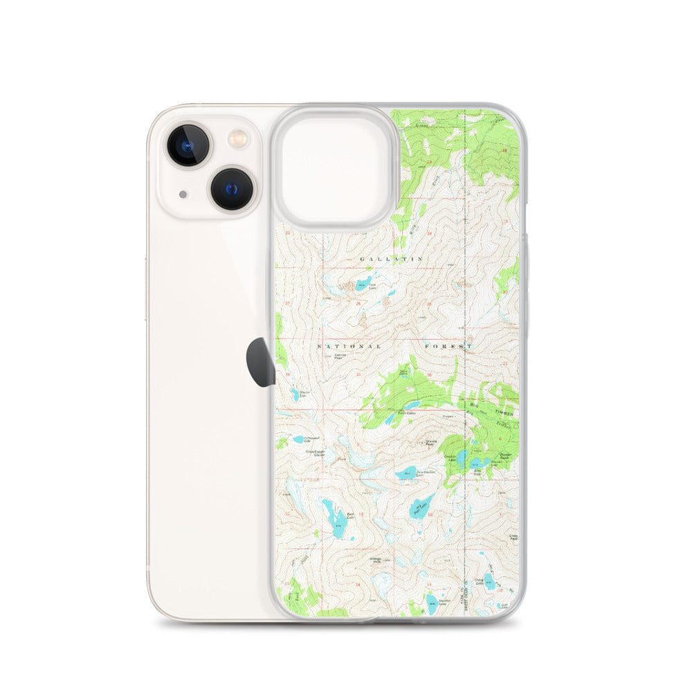 Crazy Mountains iPhone Case