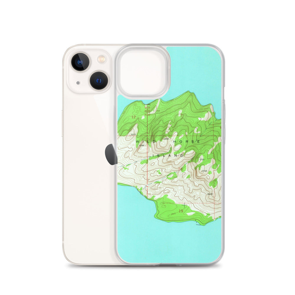 Wildhorse Island Portrait iPhone Case