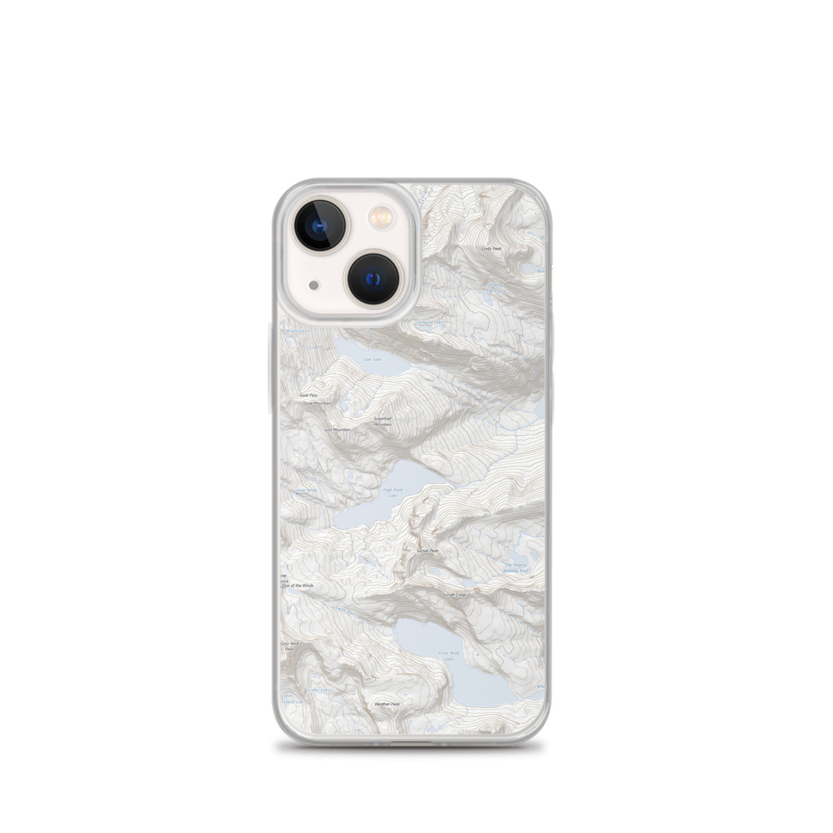 Gray Wolf iPhone Case