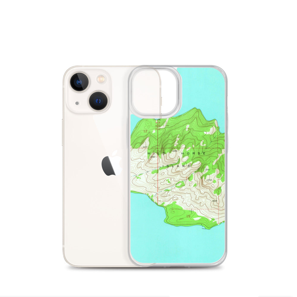 Wildhorse Island Portrait iPhone Case