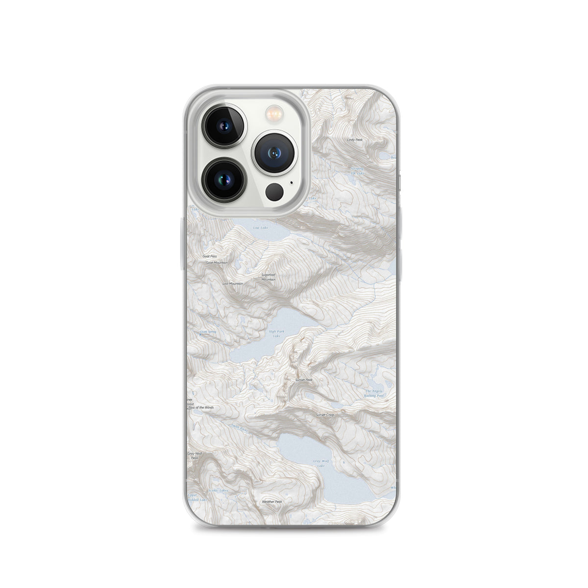 Gray Wolf iPhone Case