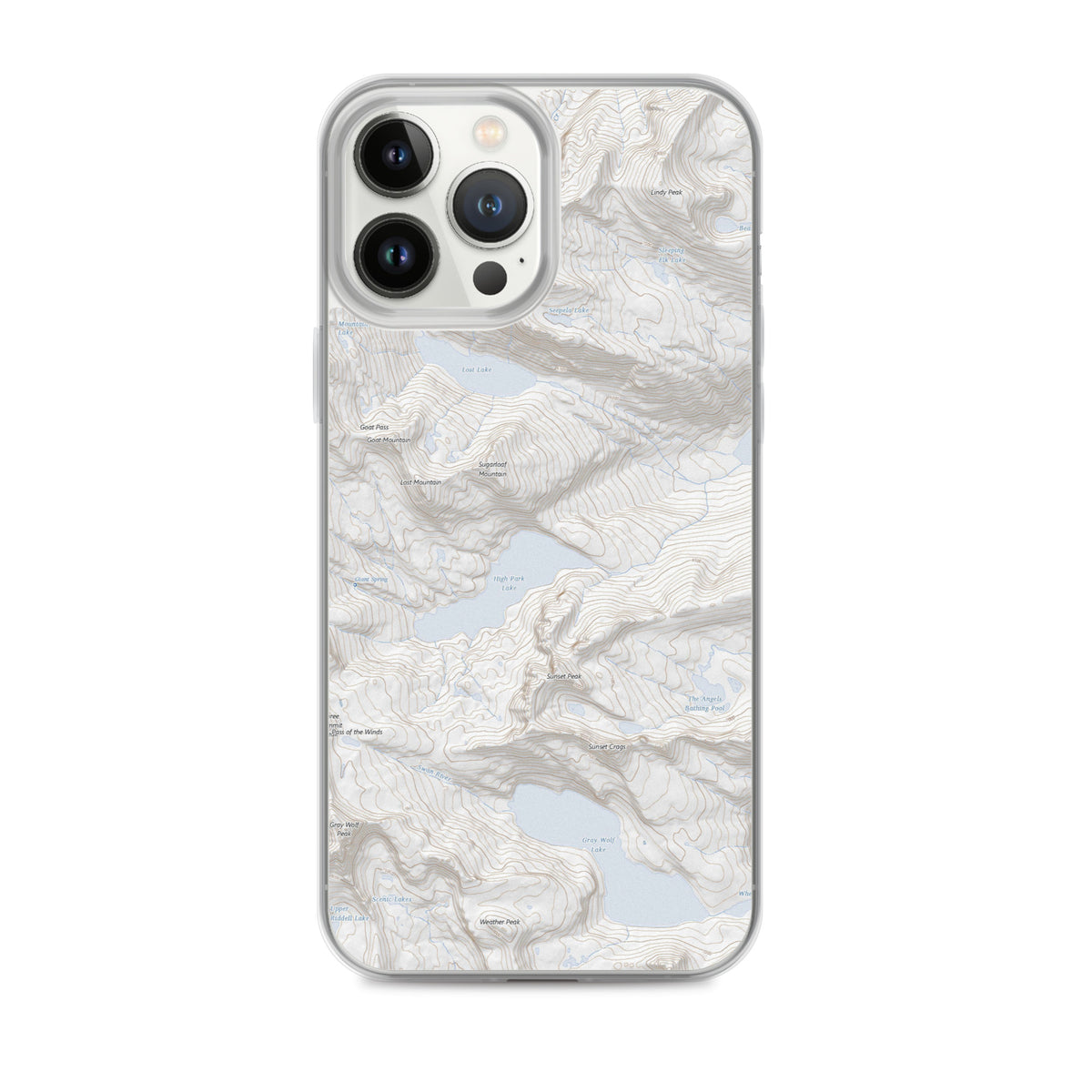 Gray Wolf iPhone Case