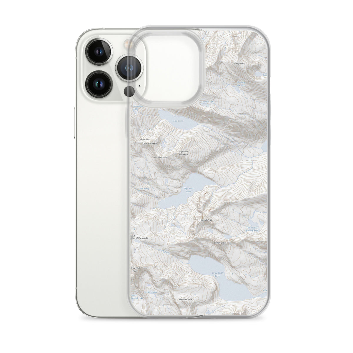 Gray Wolf iPhone Case