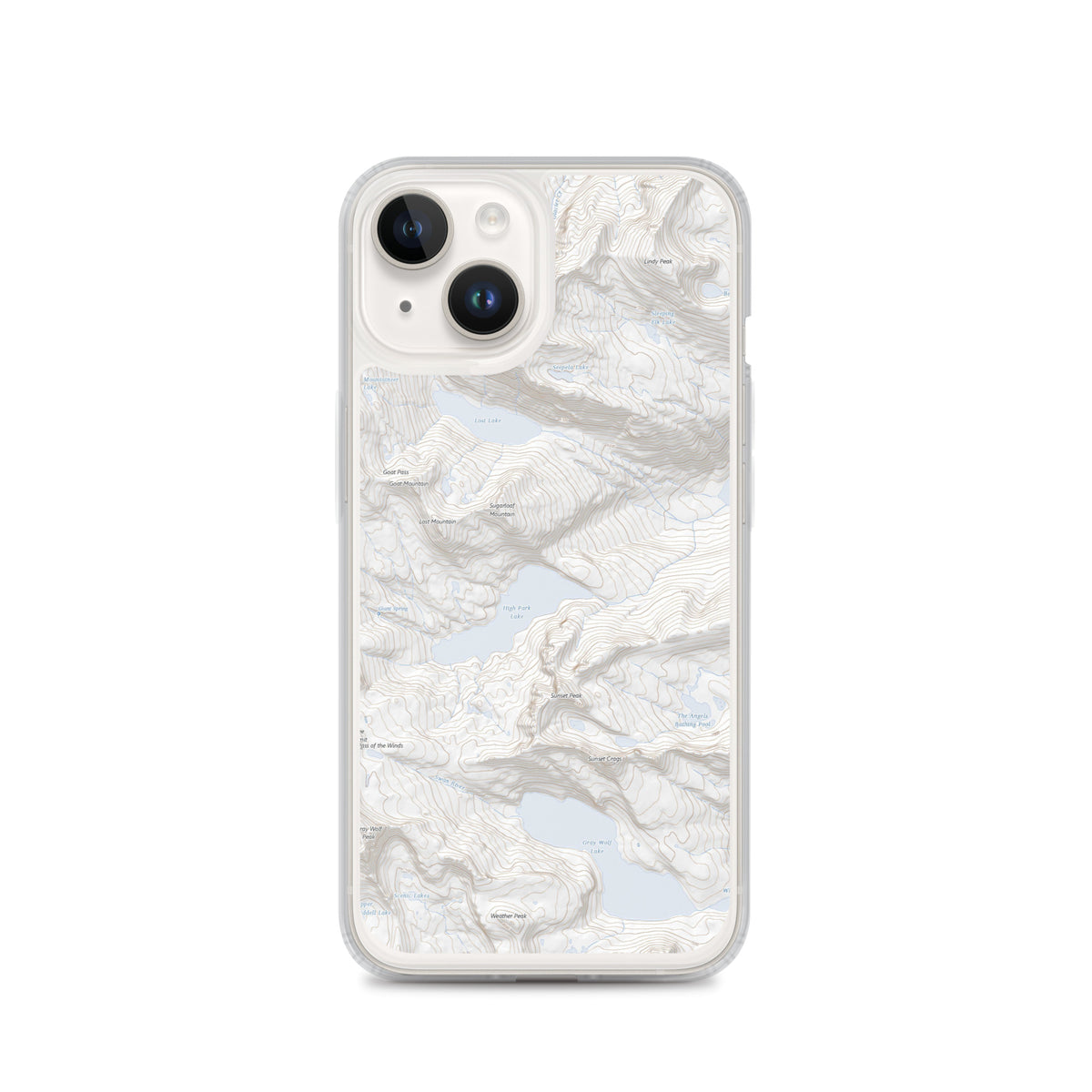 Gray Wolf iPhone Case