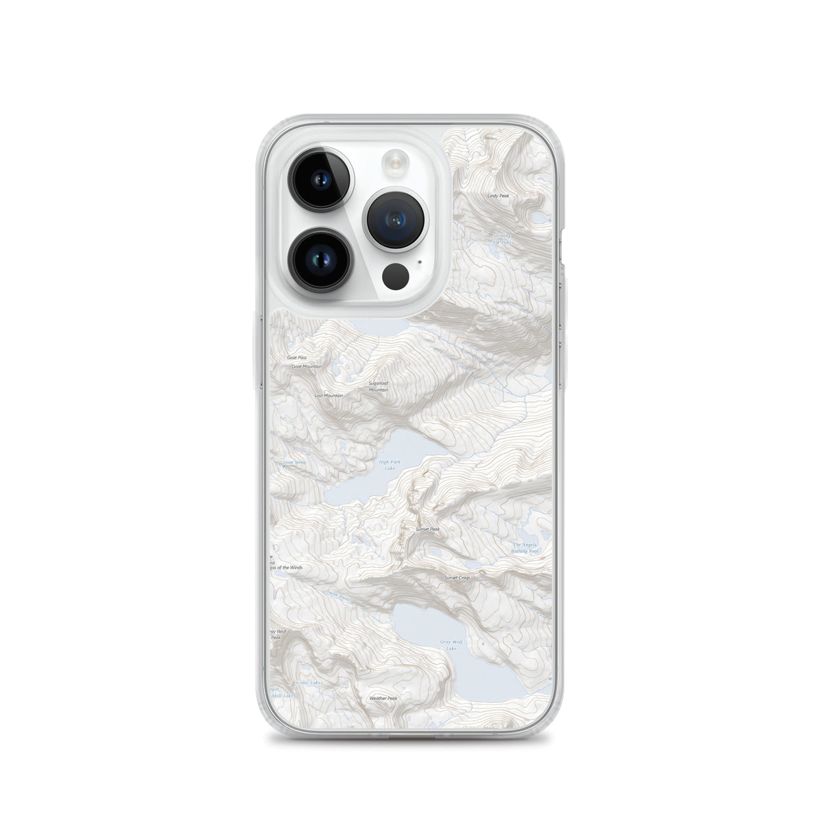 Gray Wolf iPhone Case