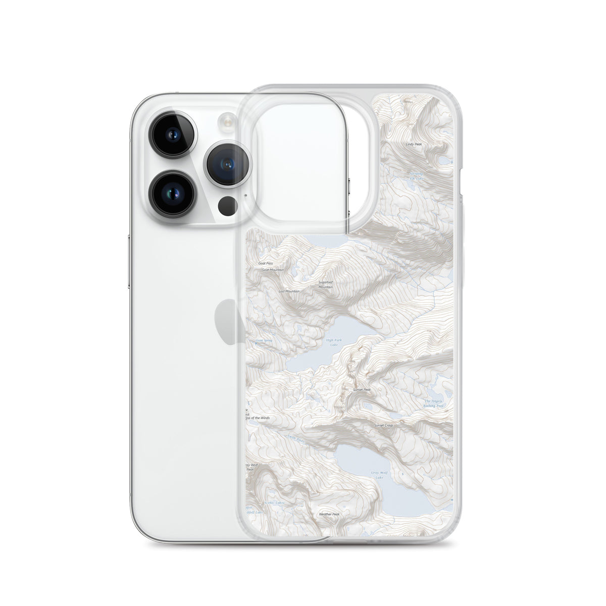 Gray Wolf iPhone Case