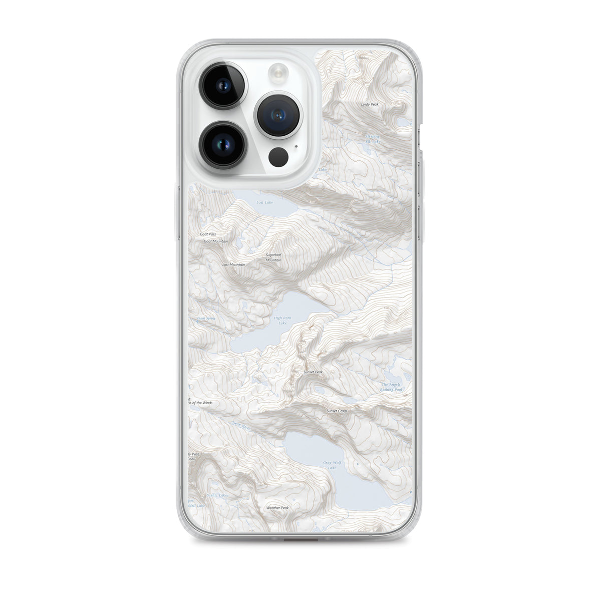 Gray Wolf iPhone Case