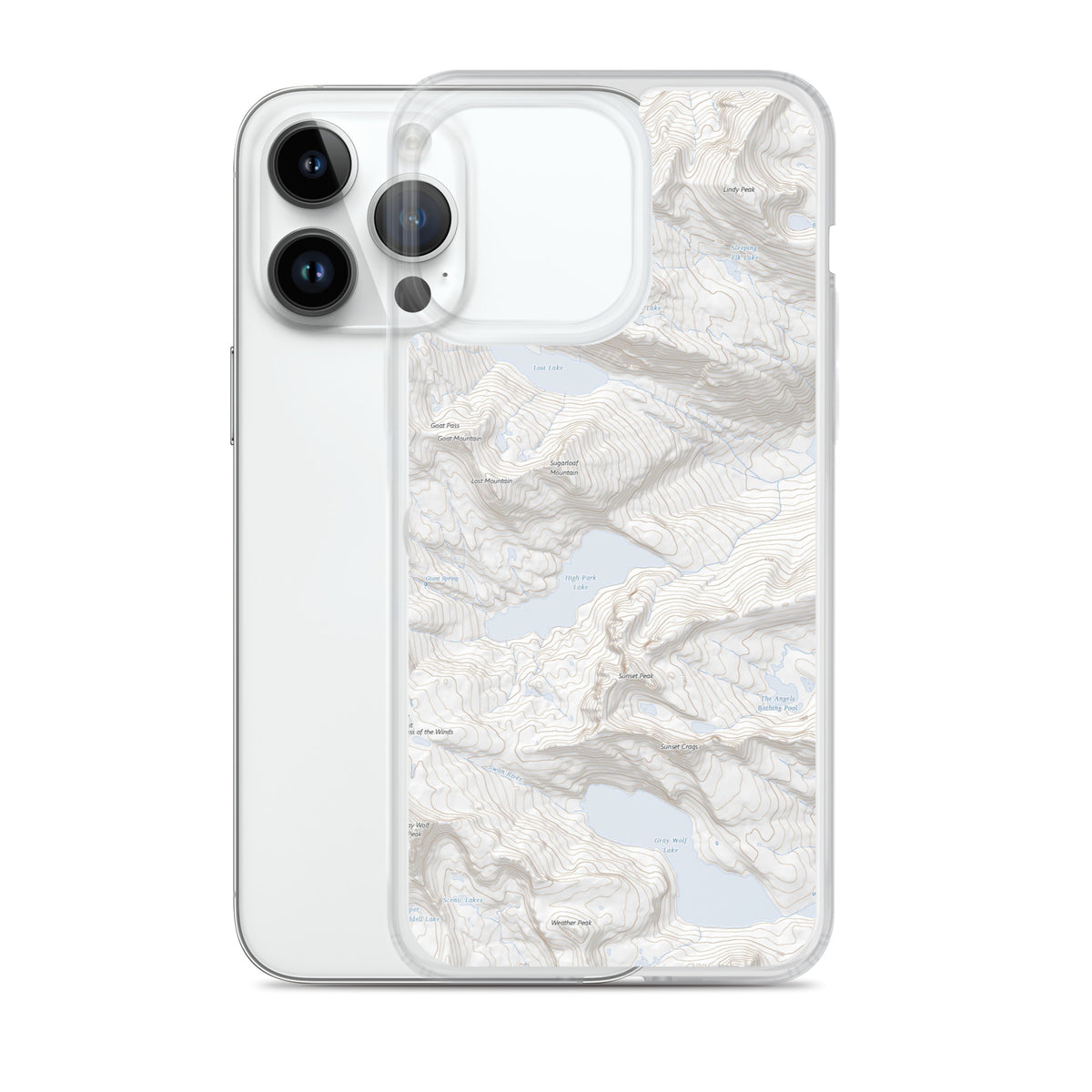 Gray Wolf iPhone Case