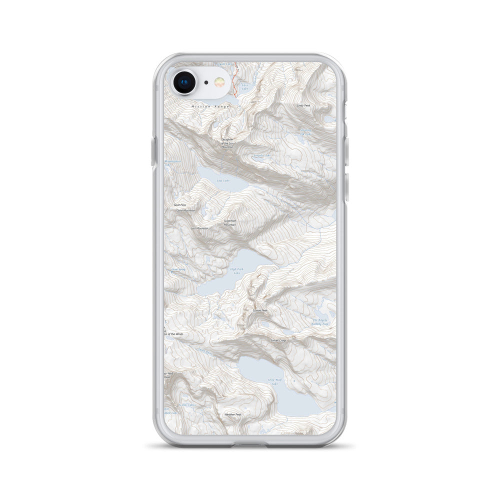 Gray Wolf iPhone Case