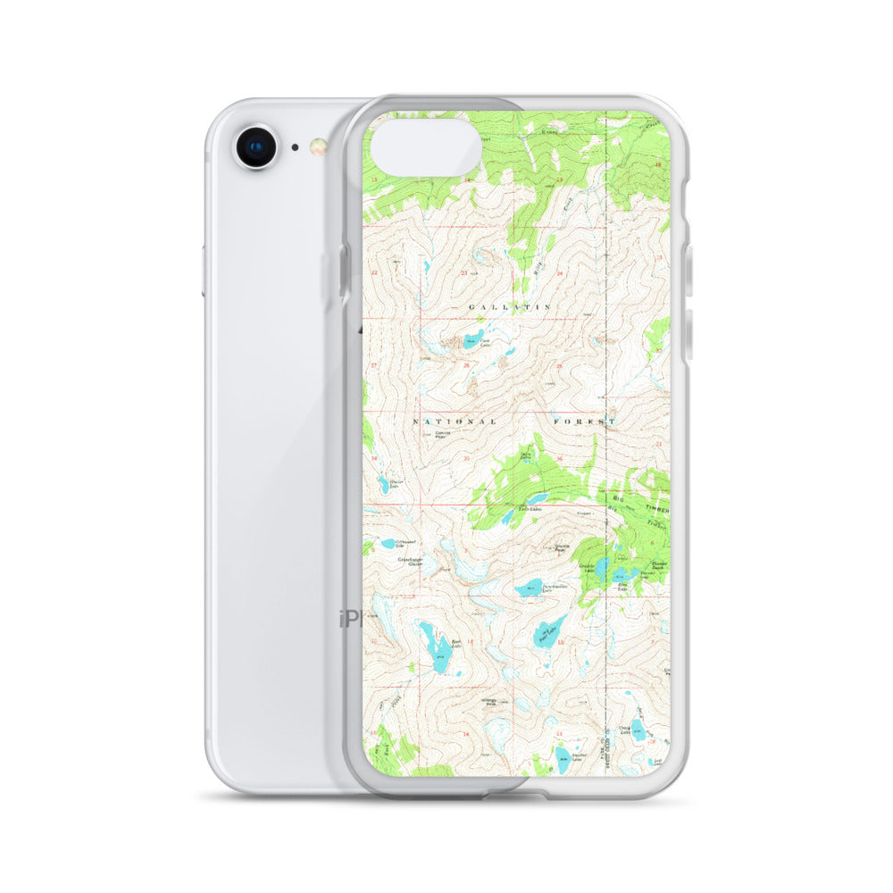 Crazy Mountains iPhone Case