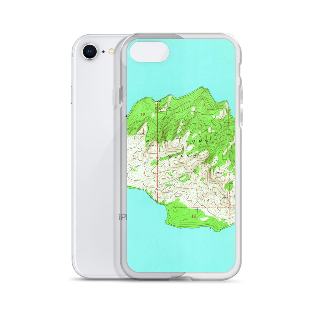 Wildhorse Island Portrait iPhone Case