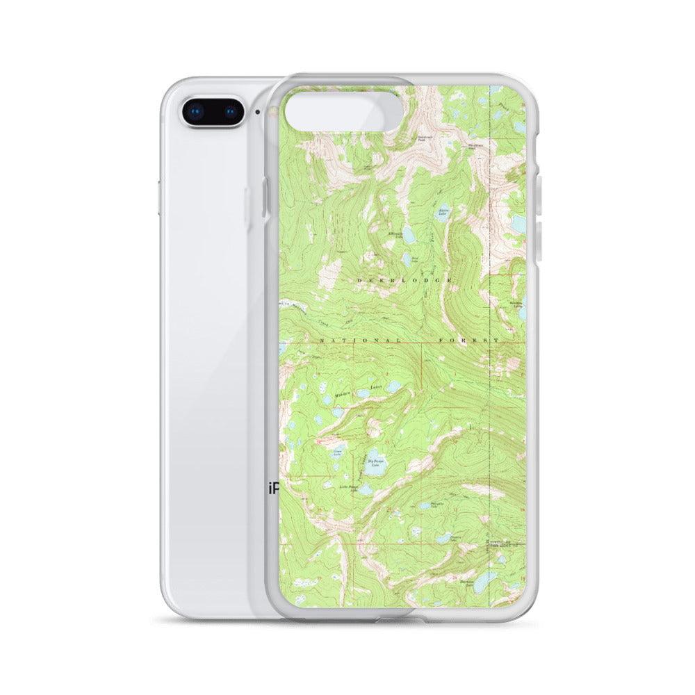 Deer Lodge Range iPhone Case