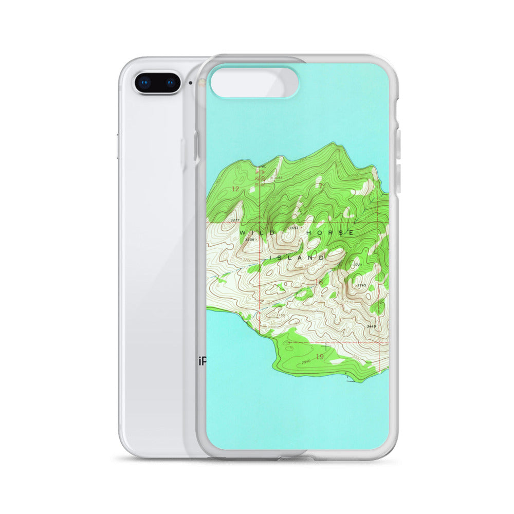 Wildhorse Island Portrait iPhone Case