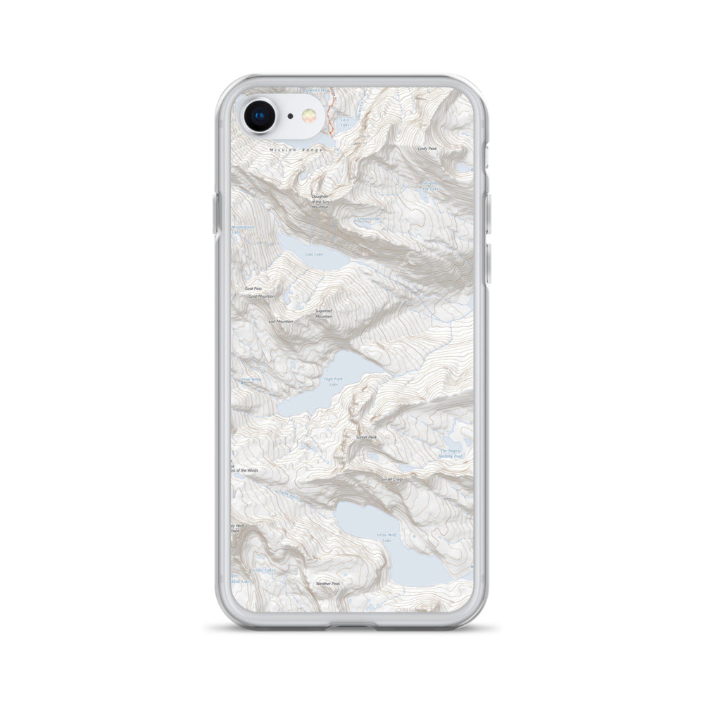 Gray Wolf iPhone Case