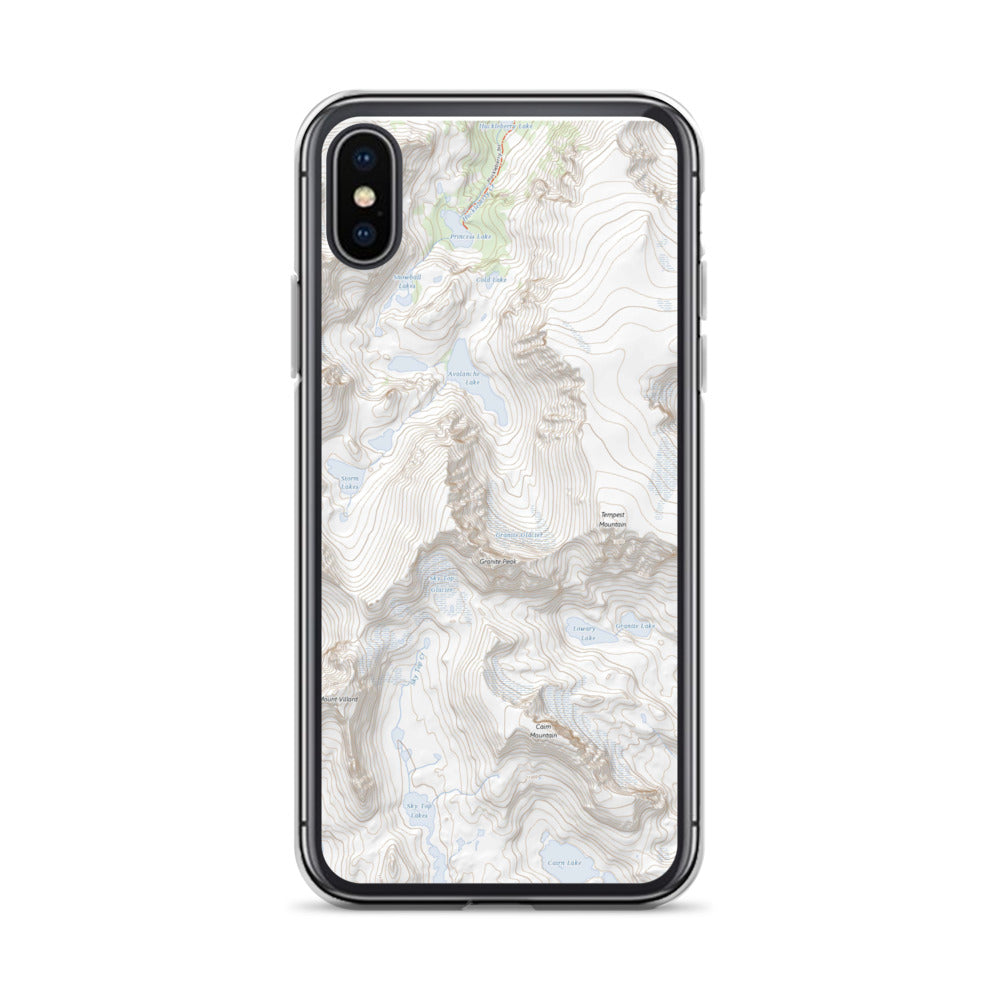 Granite Peak iPhone Case