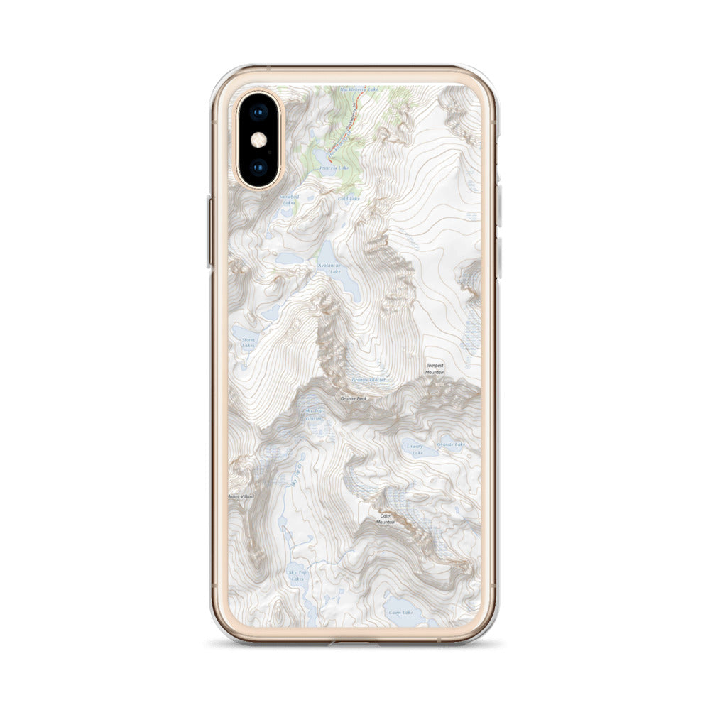 Granite Peak iPhone Case