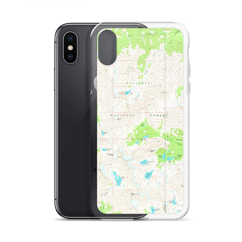 Crazy Mountains iPhone Case