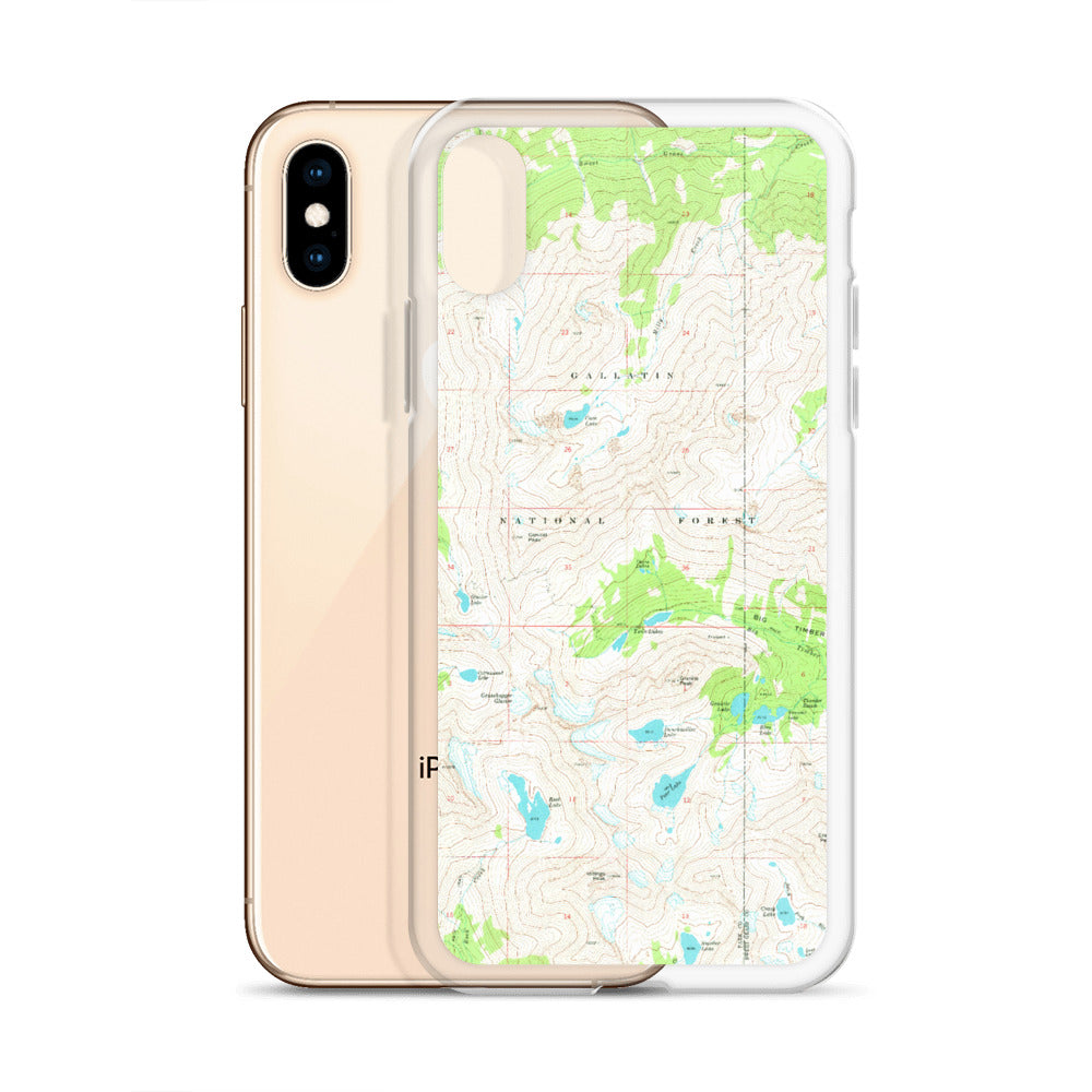 Crazy Mountains iPhone Case
