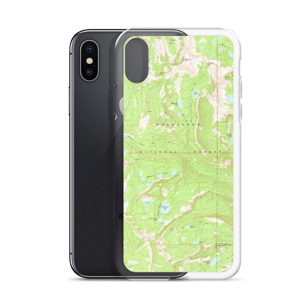 Deer Lodge Range iPhone Case