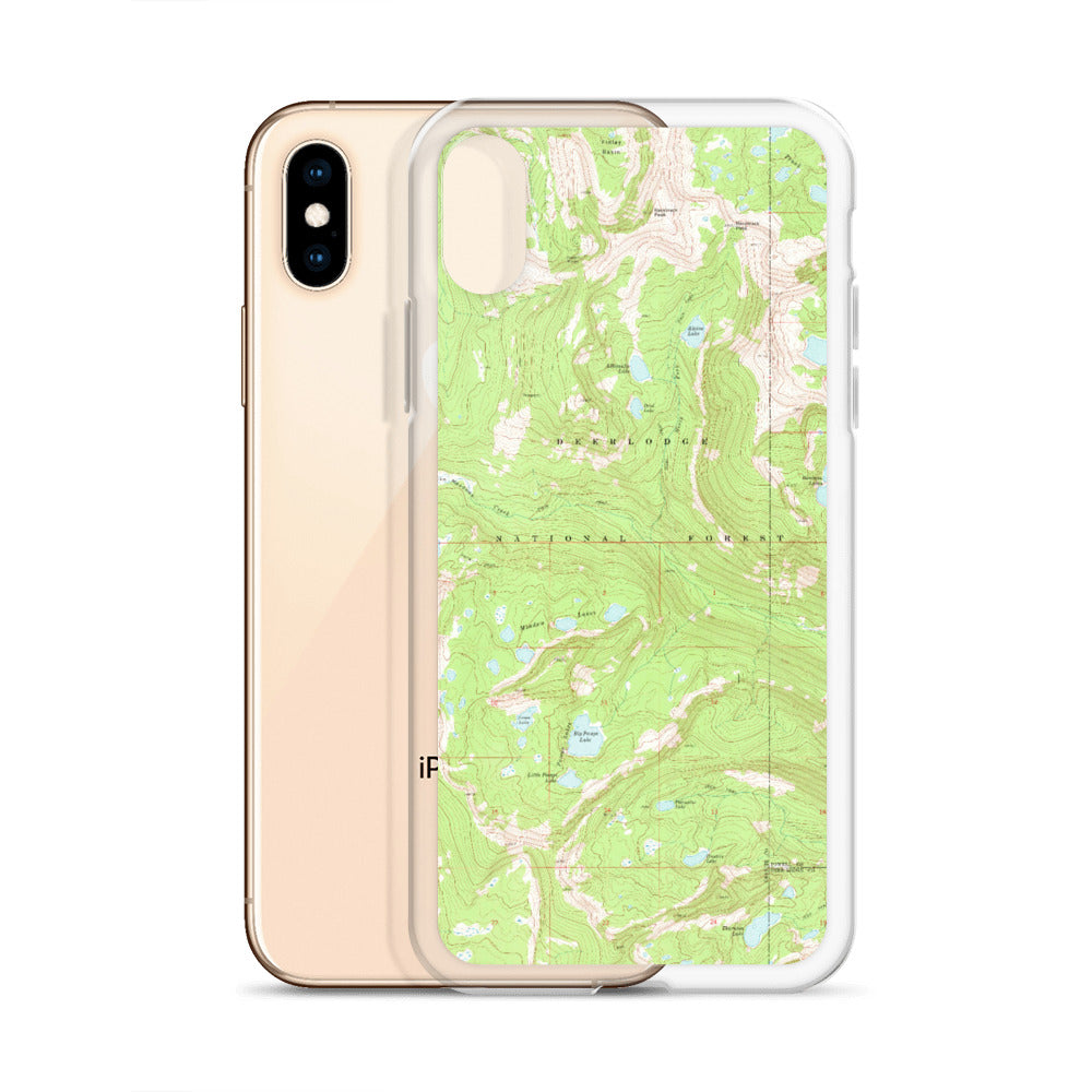 Deer Lodge Range iPhone Case