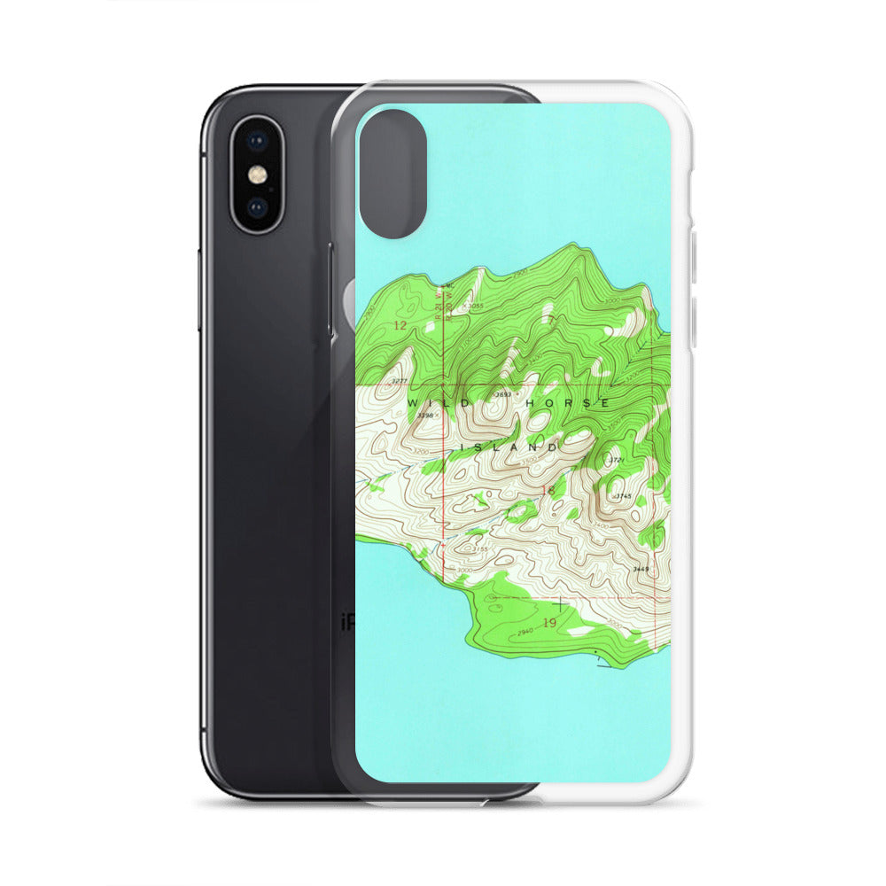 Wildhorse Island Portrait iPhone Case