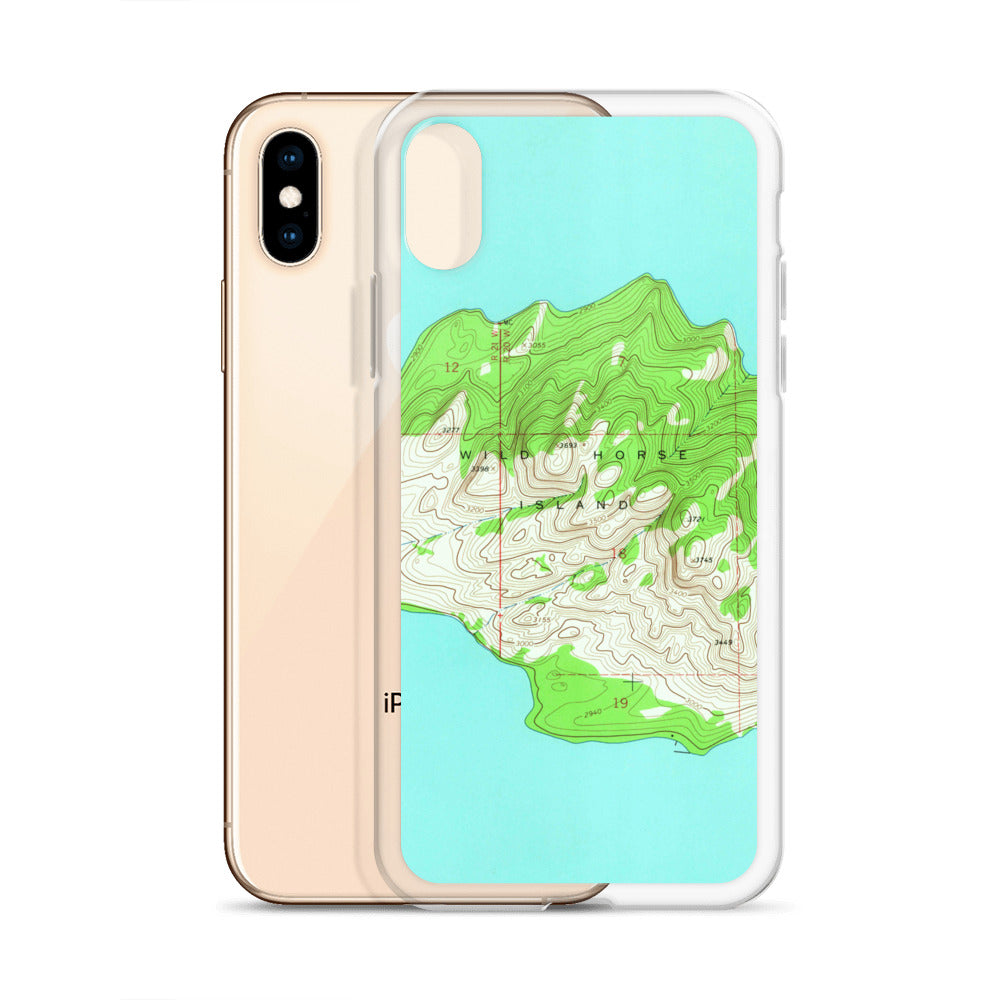 Wildhorse Island Portrait iPhone Case