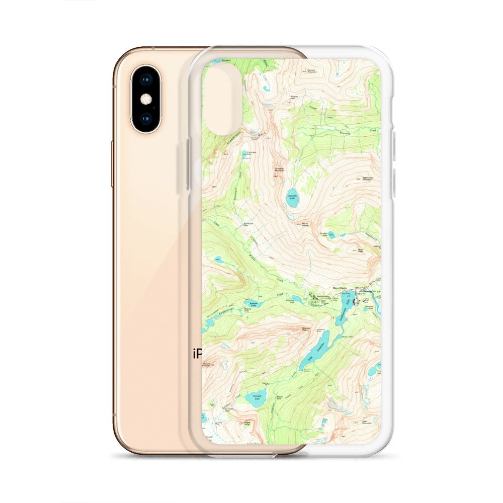Many Glacier iPhone Case